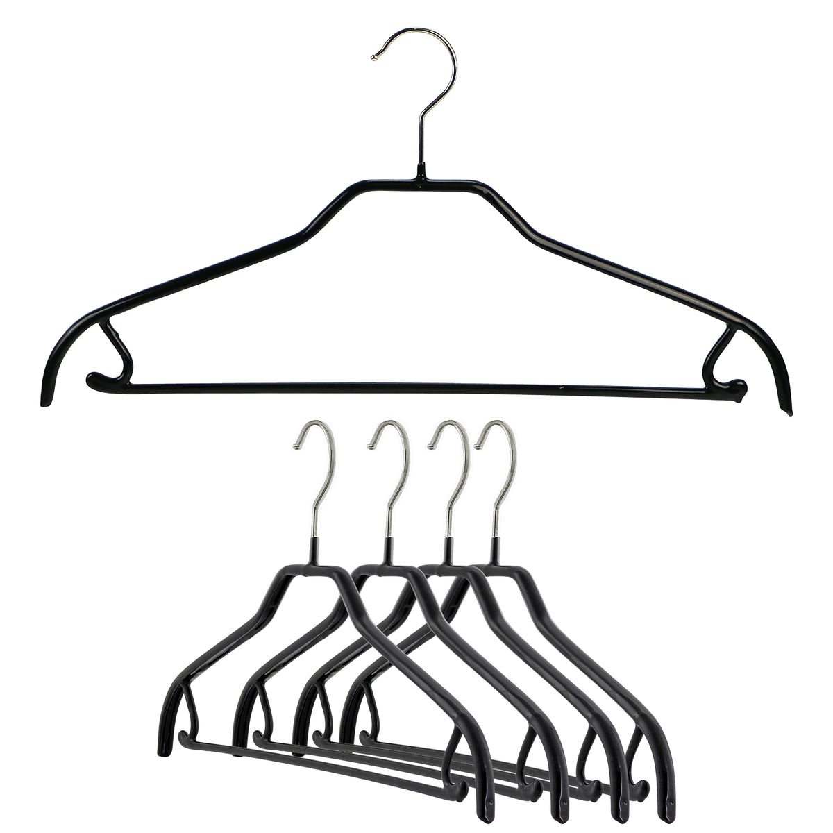 Silhouette, 41-FRS, Pant Bar/Skirt Hook Hanger, Black – Reston Lloyd