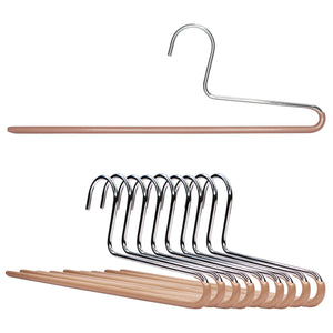 Trouser Hanger, KH-1, Single Rod, Latte