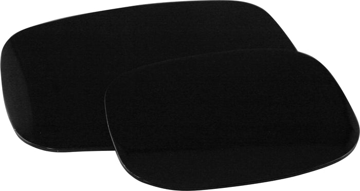 Set of 2, Insulated Counter Mat, Black