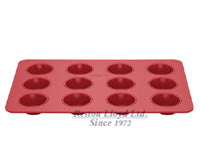 12 Cup Muffin Pan, Red