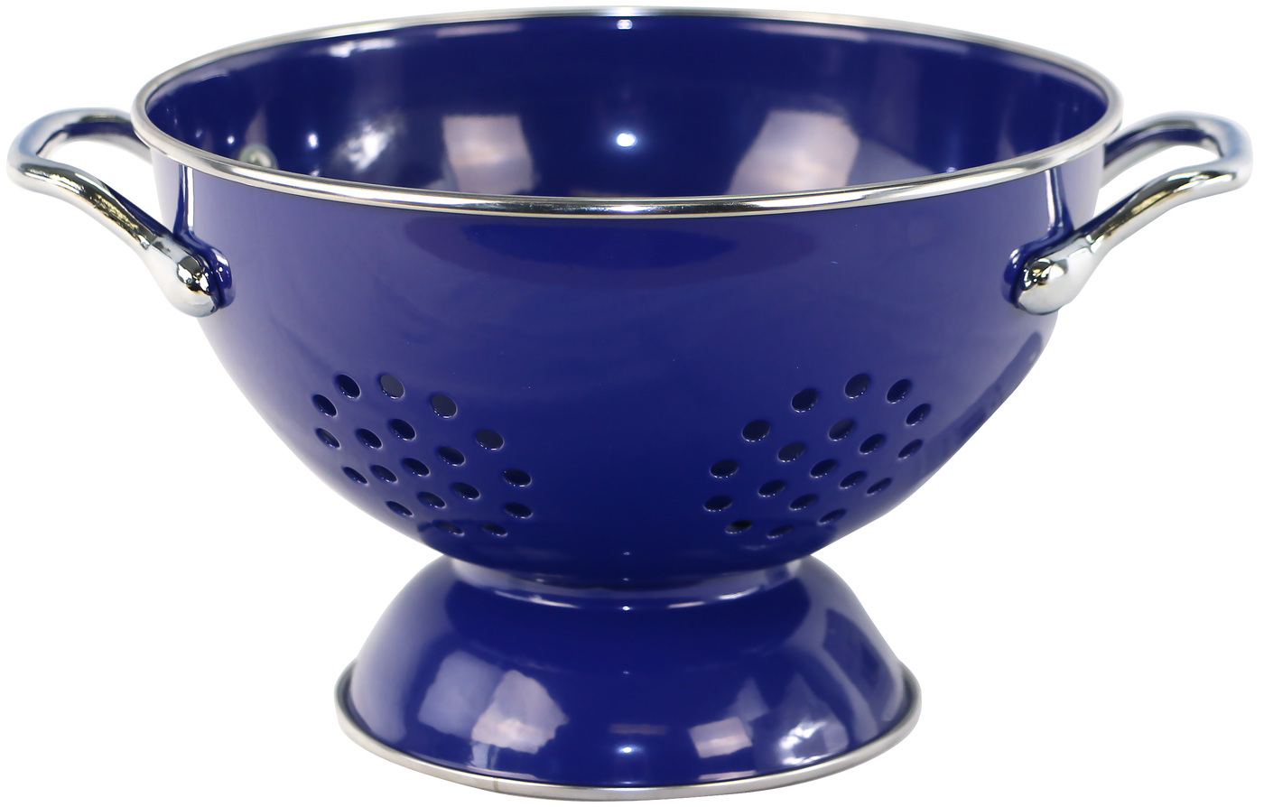 Colander Coated Powder Coated Colanders, Various Sizes, Indigo – Reston Lloyd