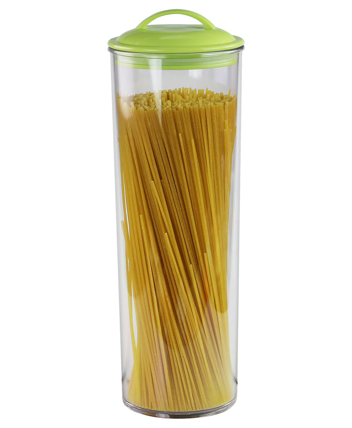 Acrylic Spaghetti Canister,  Lime