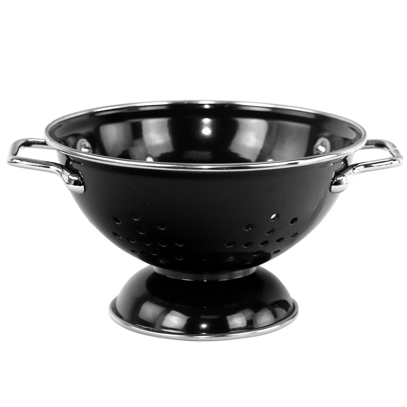 Colander Coated Powder Coated Colanders, Various Sizes, Black – Reston Lloyd