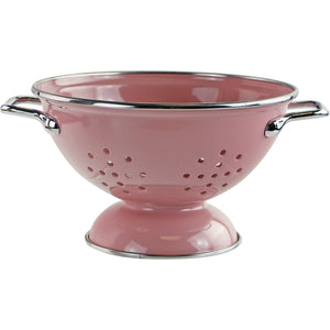 Powder Coated Colanders, Various Sizes, Pink