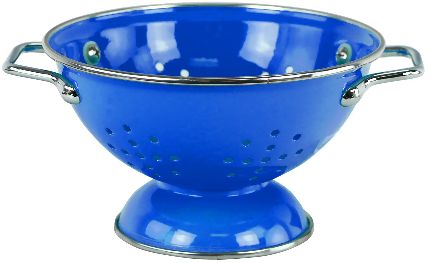Colander Coated Powder Coated Colanders, Various Sizes, Azure – Reston Lloyd