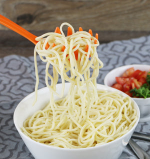 Melamine Spaghetti Fork, Orange