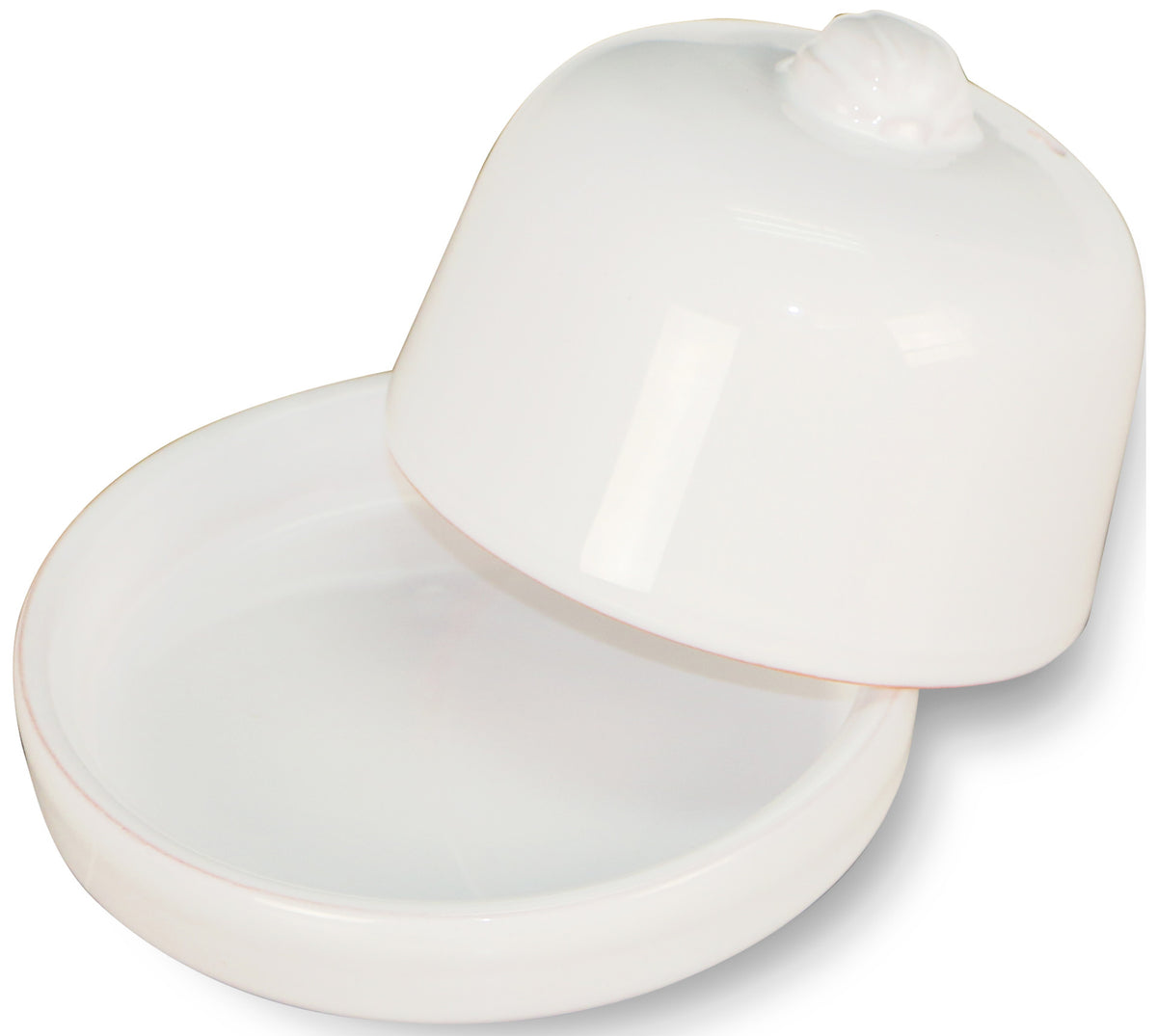 Terra Cotta, Garlic Baker, White – Reston Lloyd