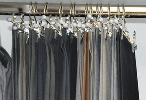 16" Pant Hanger, K-40D, Silver