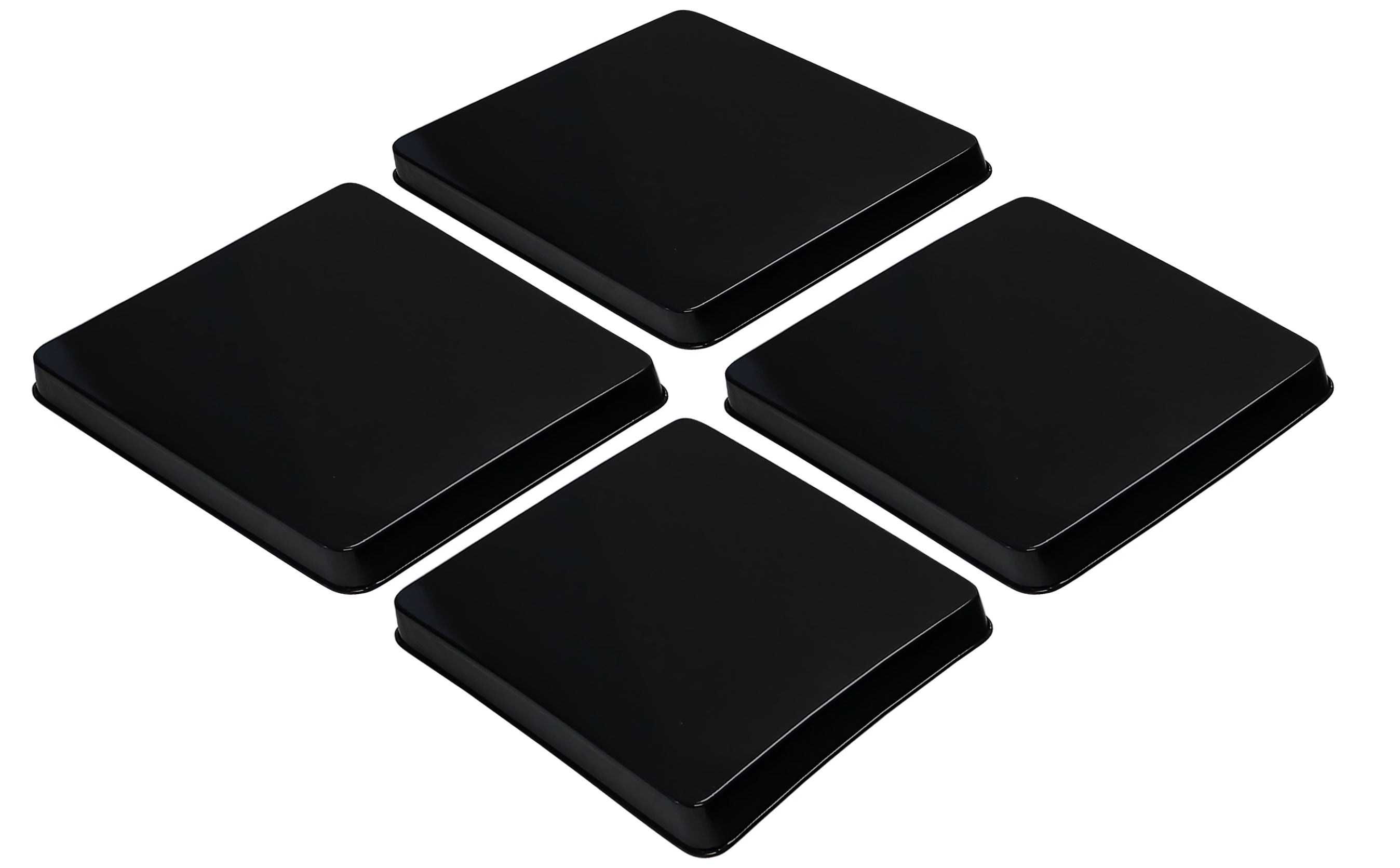 Square Tin Burner Cover, Caylpso Basics, Black – Reston Lloyd