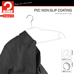 Silhouette Ultra Thin, 42-FTU, Pant Bar/Skirt Hook Hanger, White