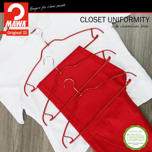 Silhouette Ultra Thin, 42-FTU, Pant Bar/Skirt Hook Hanger, New Red