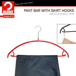 Euro, 42-U, Pant Bar/Skirt Hook Hanger, New Red