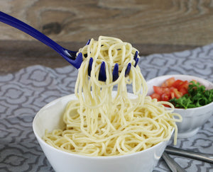 Melamine Spaghetti Fork, Indigo